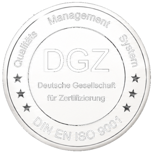 DGZ Deutsche Gesellschaft für Zertifizierung - DIN EN ISO 9001