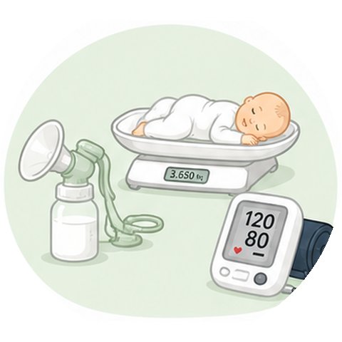 Verleih von Milchpumpen, Babywaage & Blutdruckmessgeräten